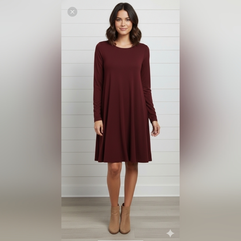 Old Navy tunic size medium burgundy